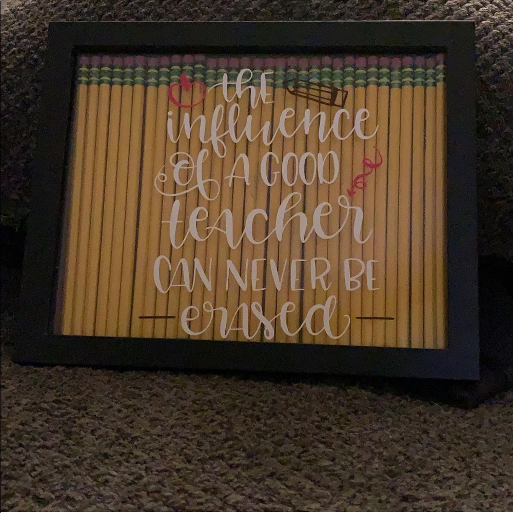 Pencil shadow box